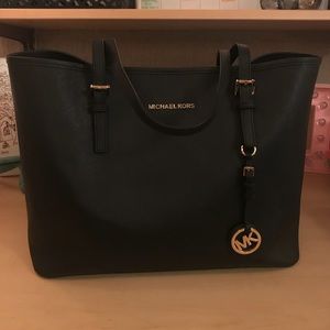 Authentic Michael Kors Large Black Tote